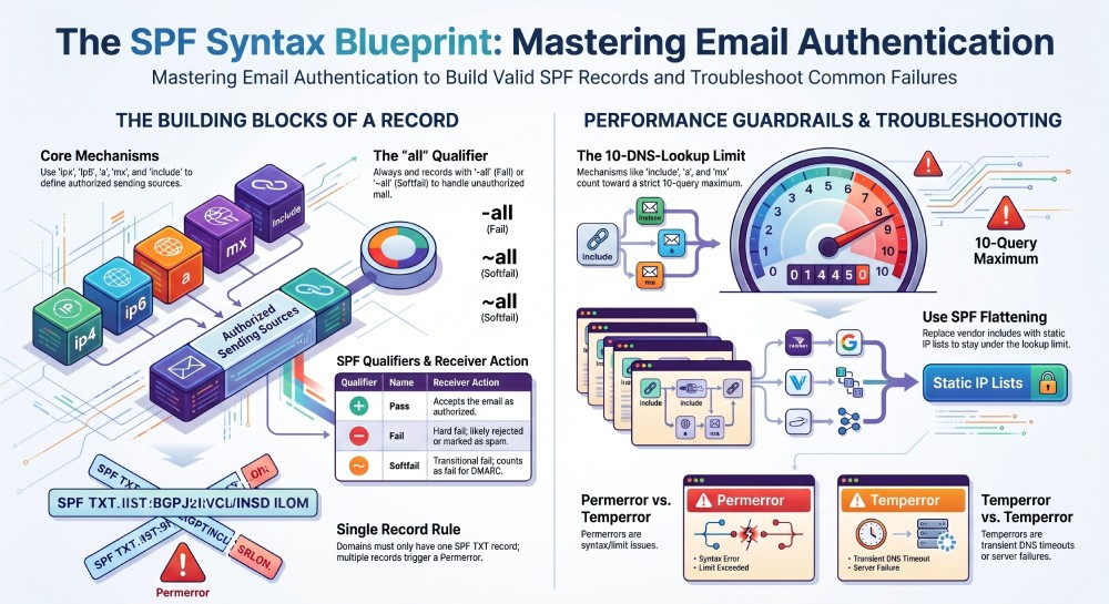 Mastering SPF Syntax and Authentication Reliability