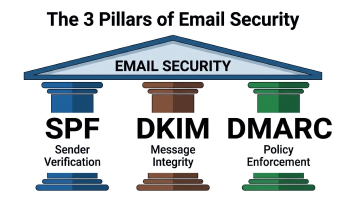 Email Authentication Pillars