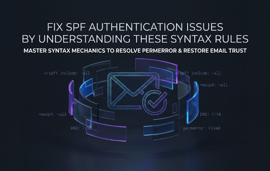 Fix SPF Authentication Issues