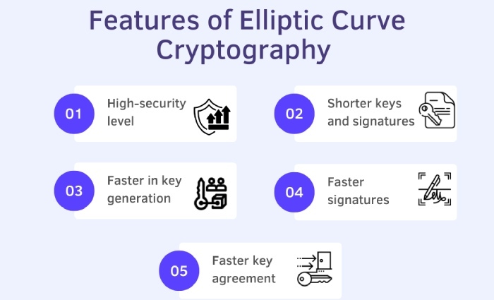 Elliptic Curve Cryptography (ECC)

