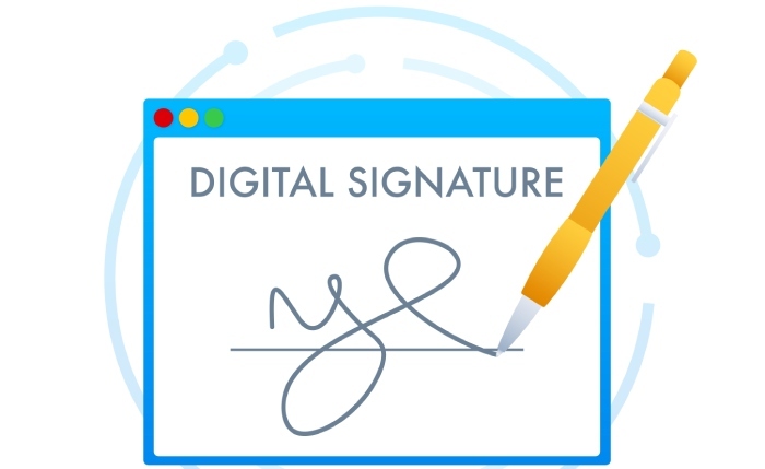digital signature
