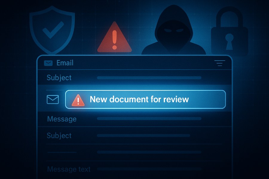 email security and awareness of new phishing tactics