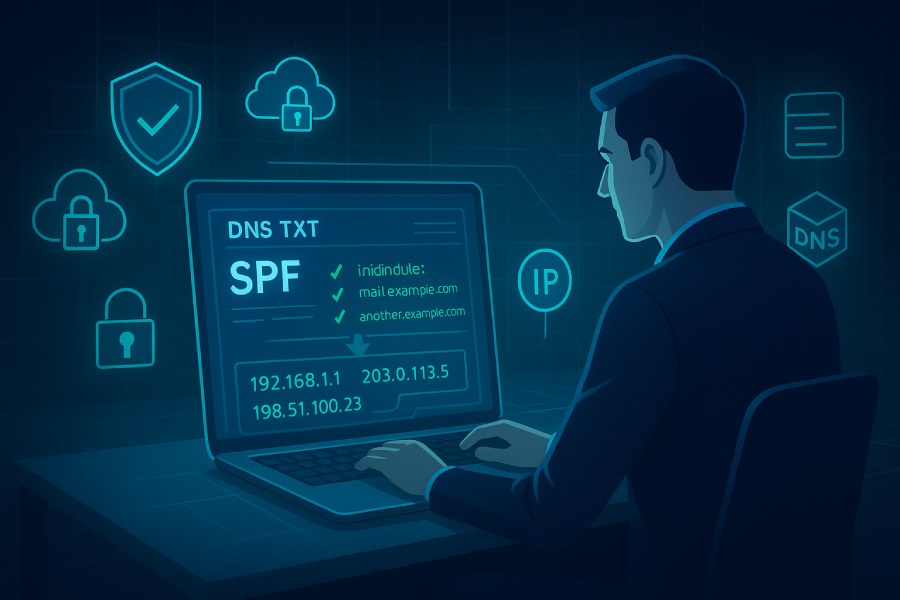safely flatten SPF records