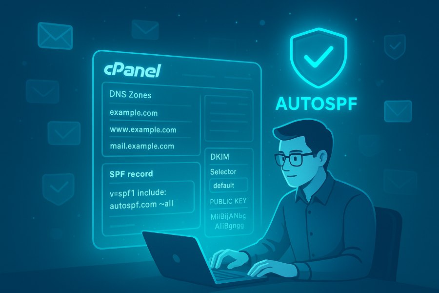 AutoSPF Enables SPF & DKIM