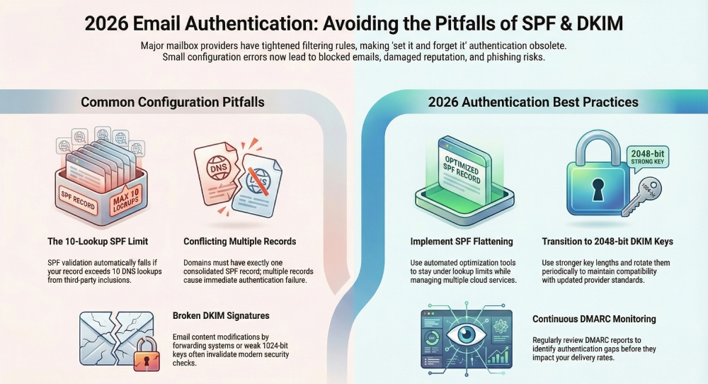 2026 Email Authentication: Master Guide to SPF and DKIM Success