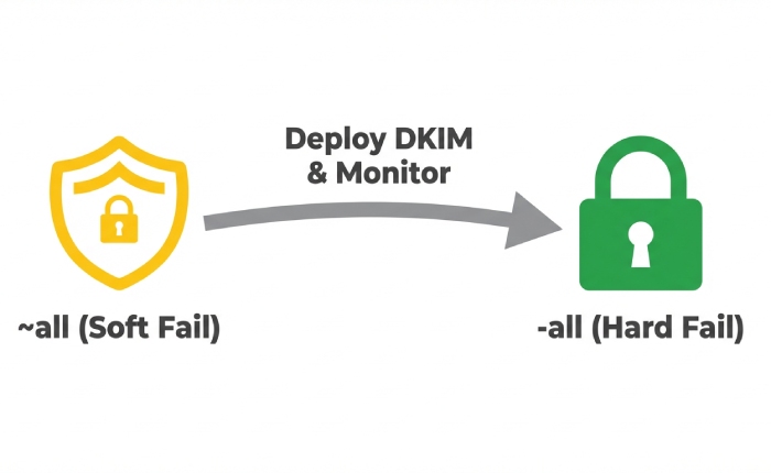 DKIM and monitor