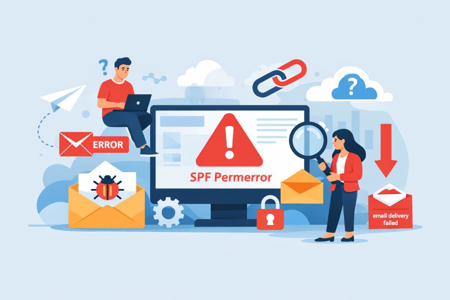 SPF Permerror Disrupts