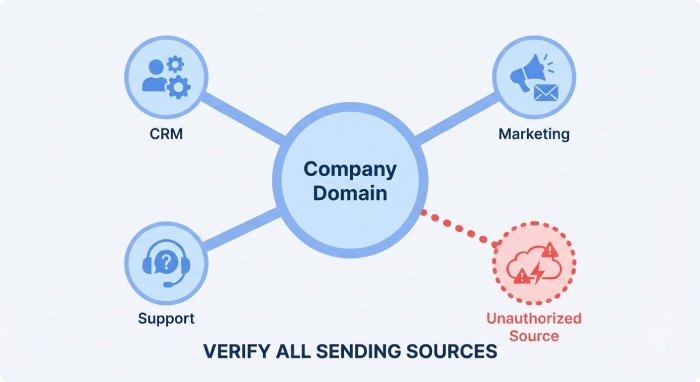 Verify All Sending Sources