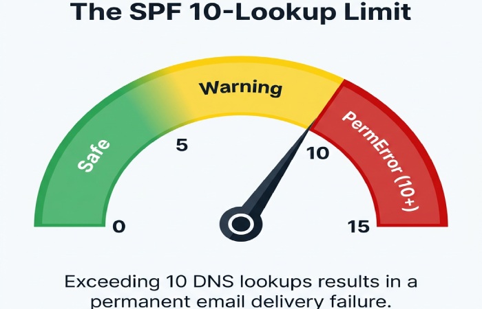 SPF 10- Lookup Limit