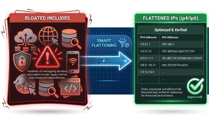 Smart Flattening Process