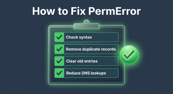 How to Fix PermError