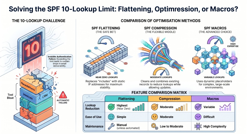 Solving the SPF Lookup Limit