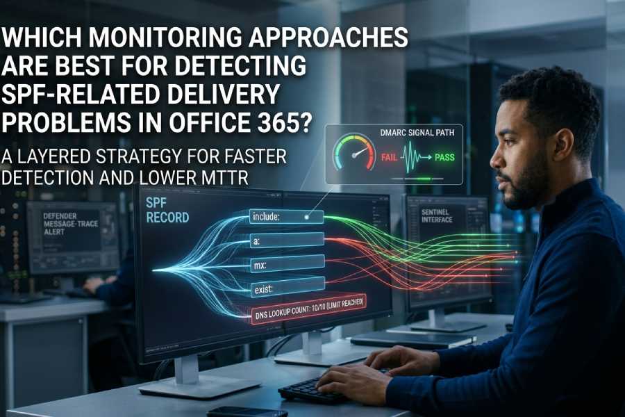 Layered SPF monitoring in Office 365