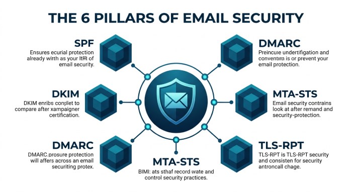 The 6 Pillars of Email Security