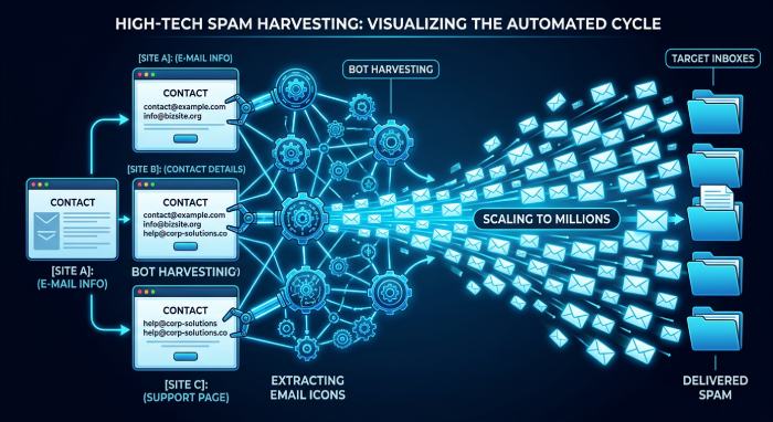 Spammer Bot Automation Process