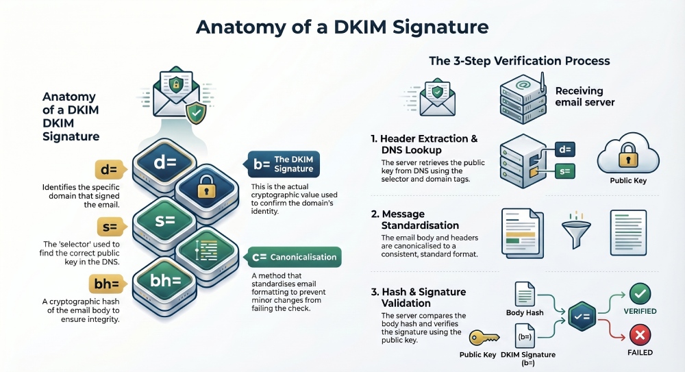 DKIM verification flow