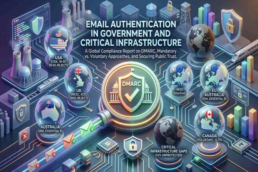 Email Authentication in Government and Critical Infrastructure
