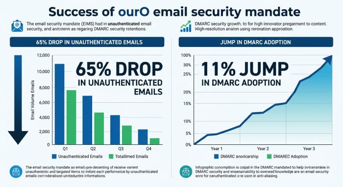 65% Drop in Unauthenticated Emails