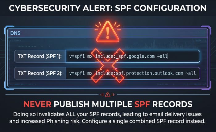 Multiple SPF records PermError