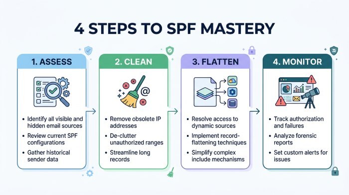 4 Steps to SPF Mastery