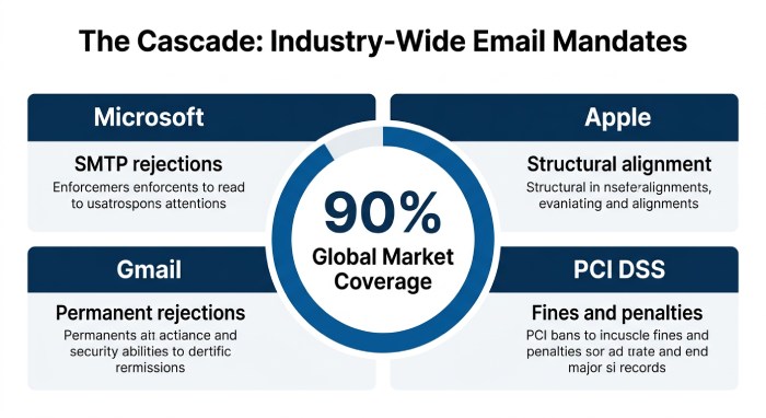 The Cascade: Industry-Wide Email Mandates