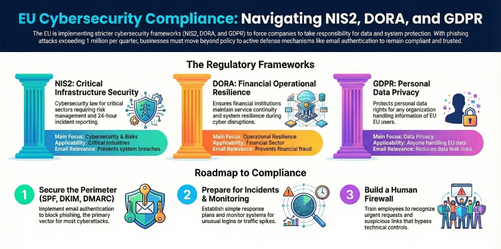 NIS2, DORA, and GDPR: A Practical Compliance Guide