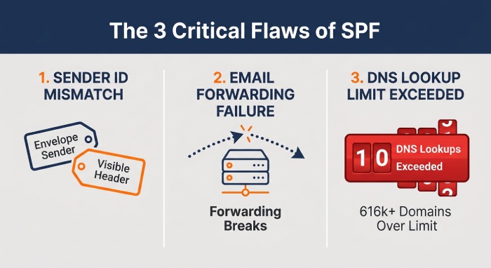 The 3 Critical Flaws of SPF