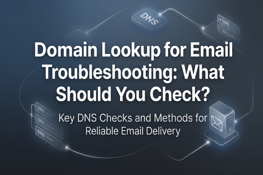 Domain Lookup for Email Troubleshooting