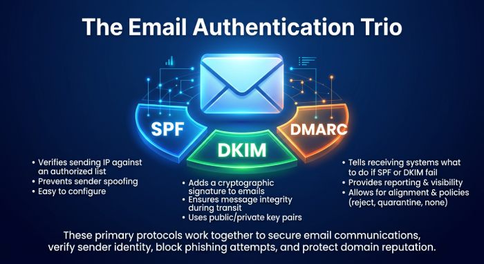 Email Authentication Pillars