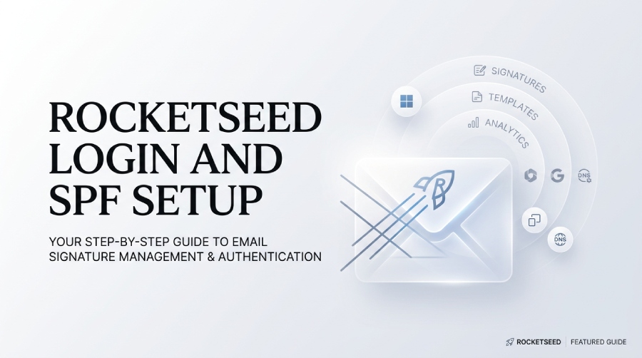 Rocketseed Login and SPF Setup