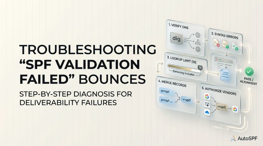 SPF Validation Failed