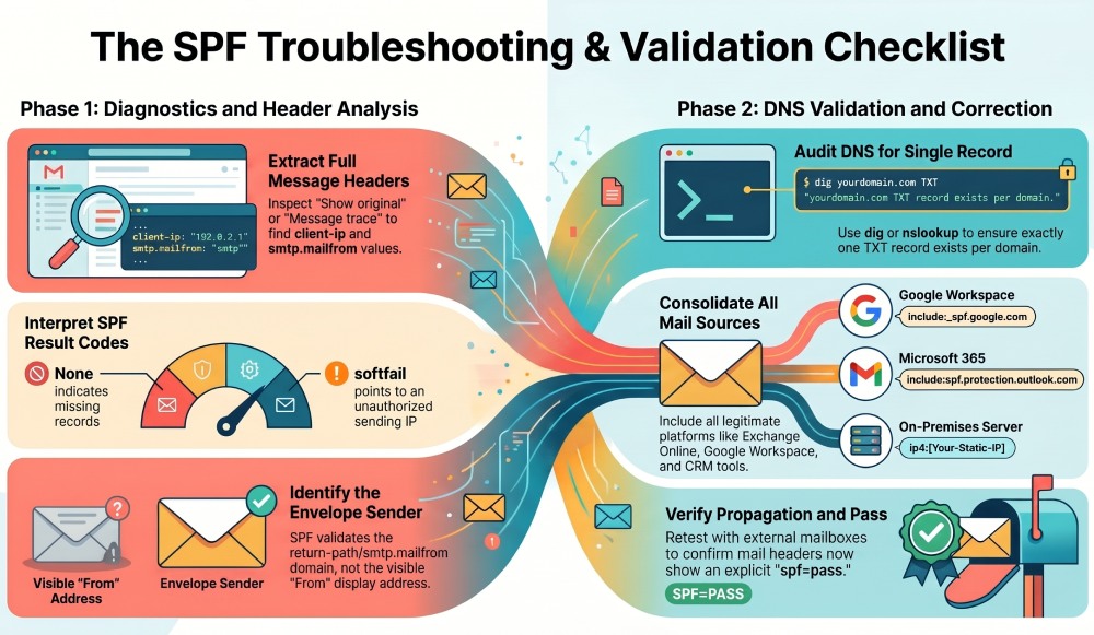 The Definitive Guide to SPF Troubleshooting and Validation