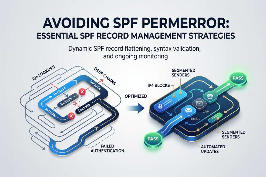 Avoiding SPF PermError
