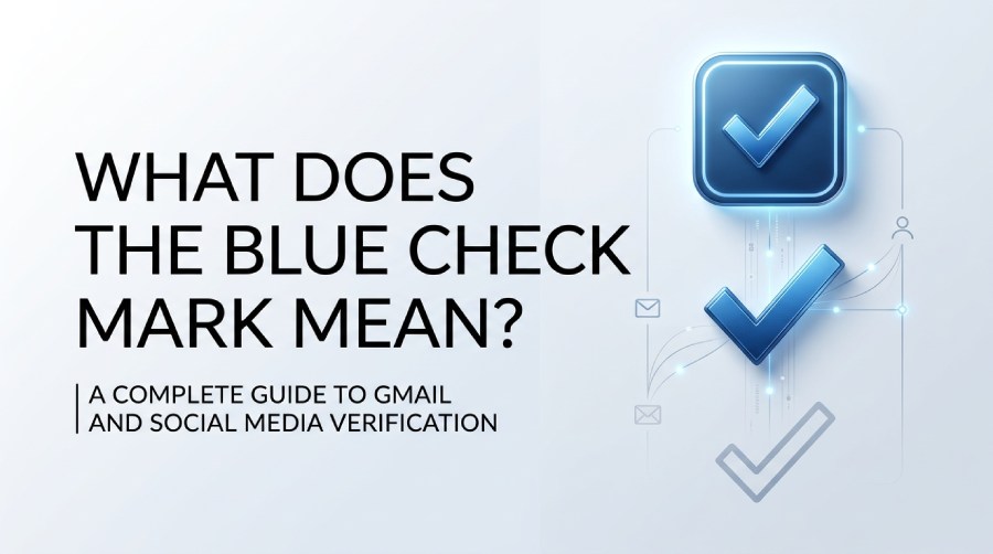 Gmail blue check verification