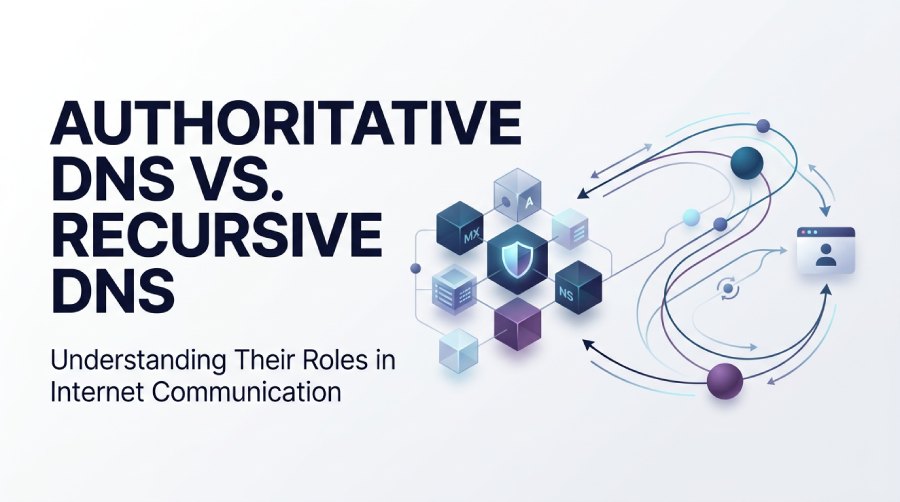 Authoritative DNS vs Recursive DNS
