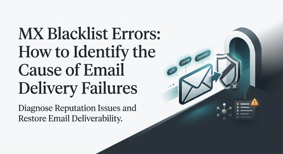 MX Blacklist Email Delivery Errors