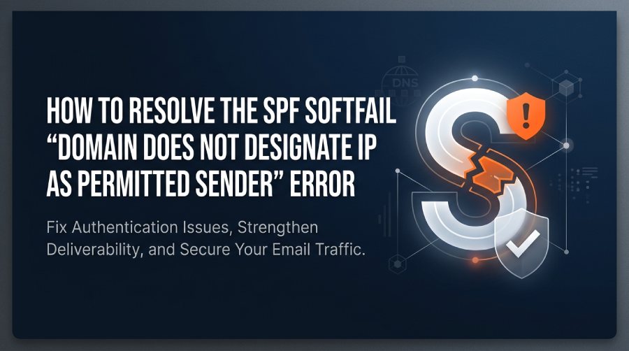 SPF Softfail Error Resolution
