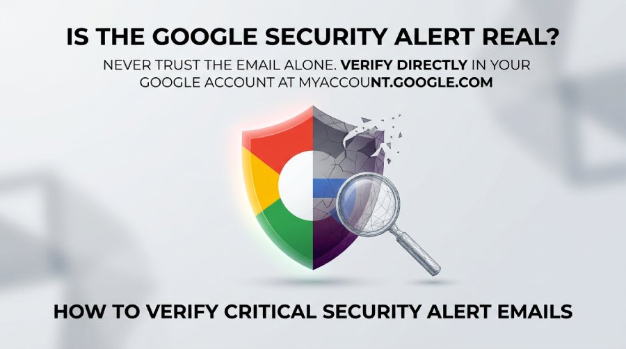Google security alert verification