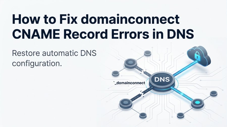Domain Connect CNAME DNS Troubleshooting