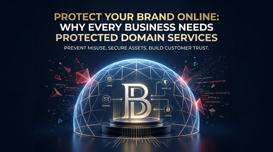 Protected domain services for businesses