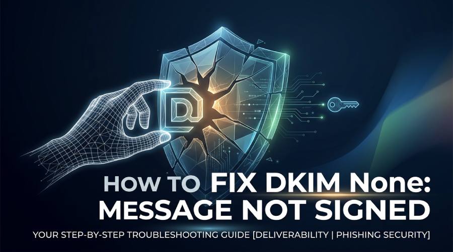 DKIM message not signed
