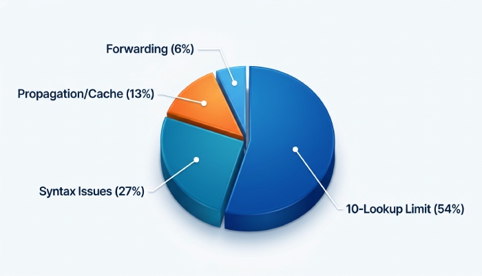 SPF Permerror Causes Pie Chart