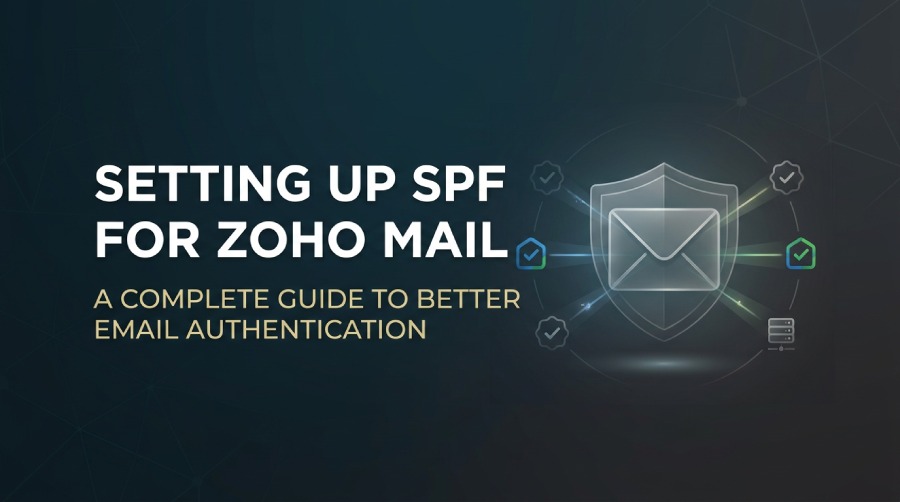 Zoho email SPF authentication