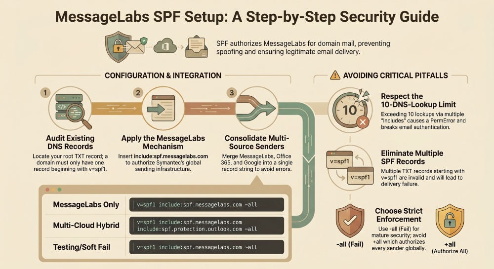 MessageLabs SPF Configuration and Email Security Guide
