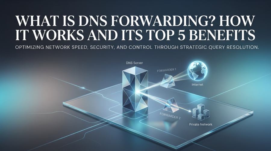 DNS forwarding network process