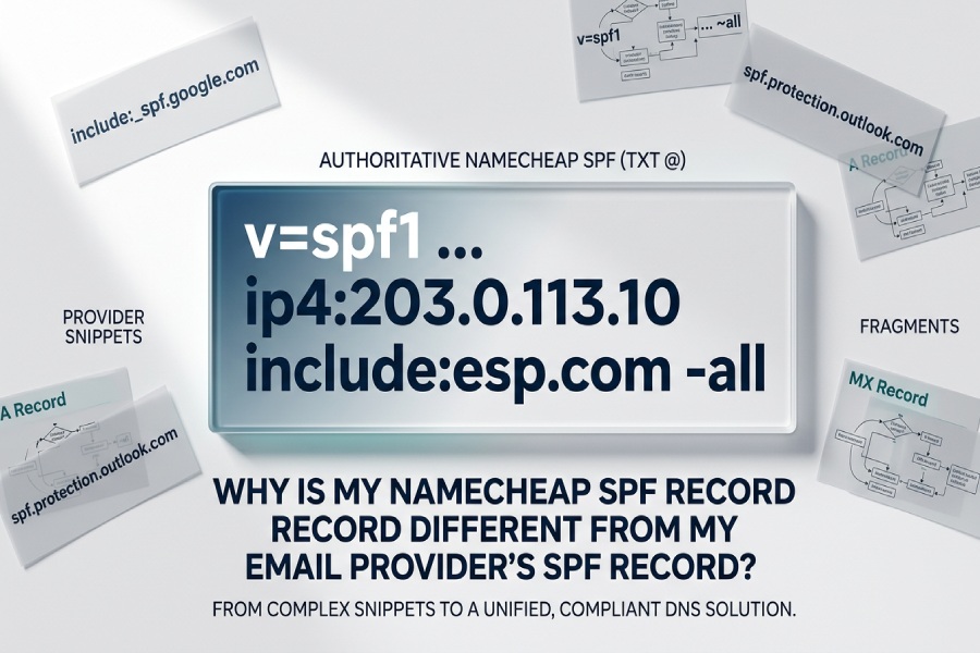Namecheap SPF Record