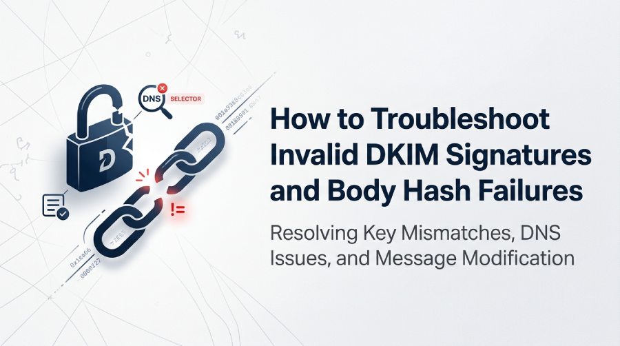 Invalid DKIM Signature Troubleshooting