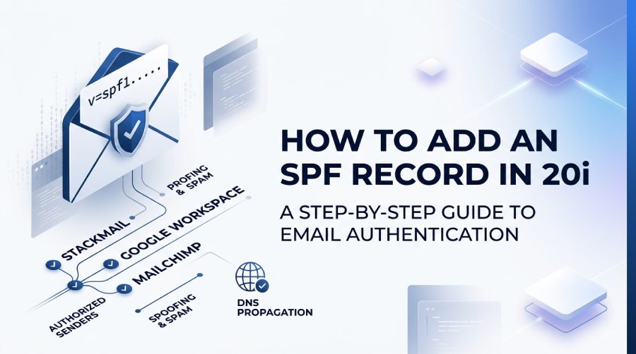 SPF Record Setup in 20i