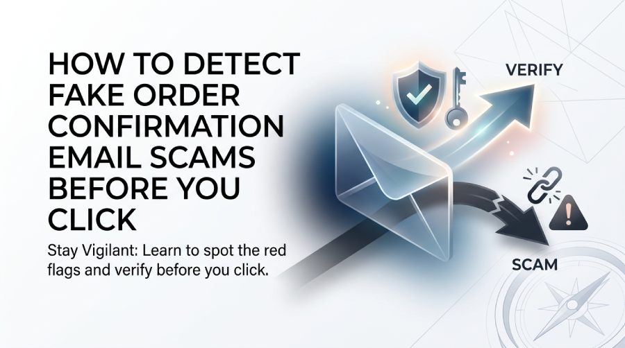Fake Order Confirmation Email Scam Detection