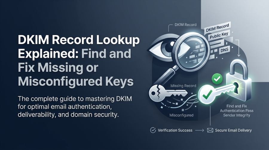 DKIM record lookup guide